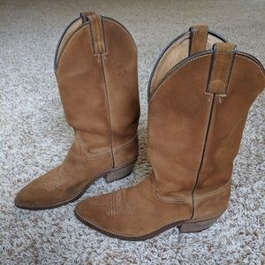 Abilene Western boots suede